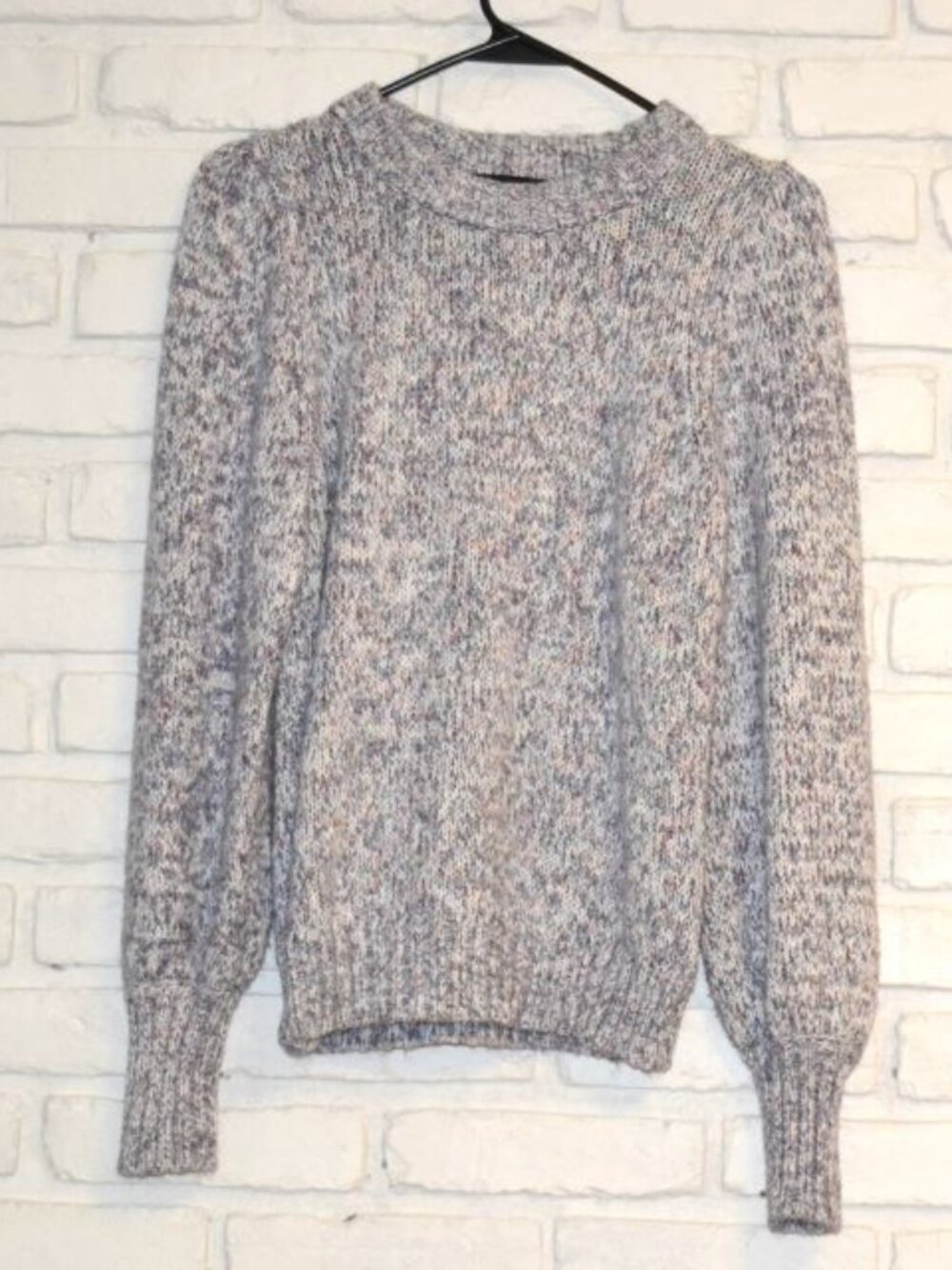 Women's Long Sleeve Crewneck Knitted Sweater